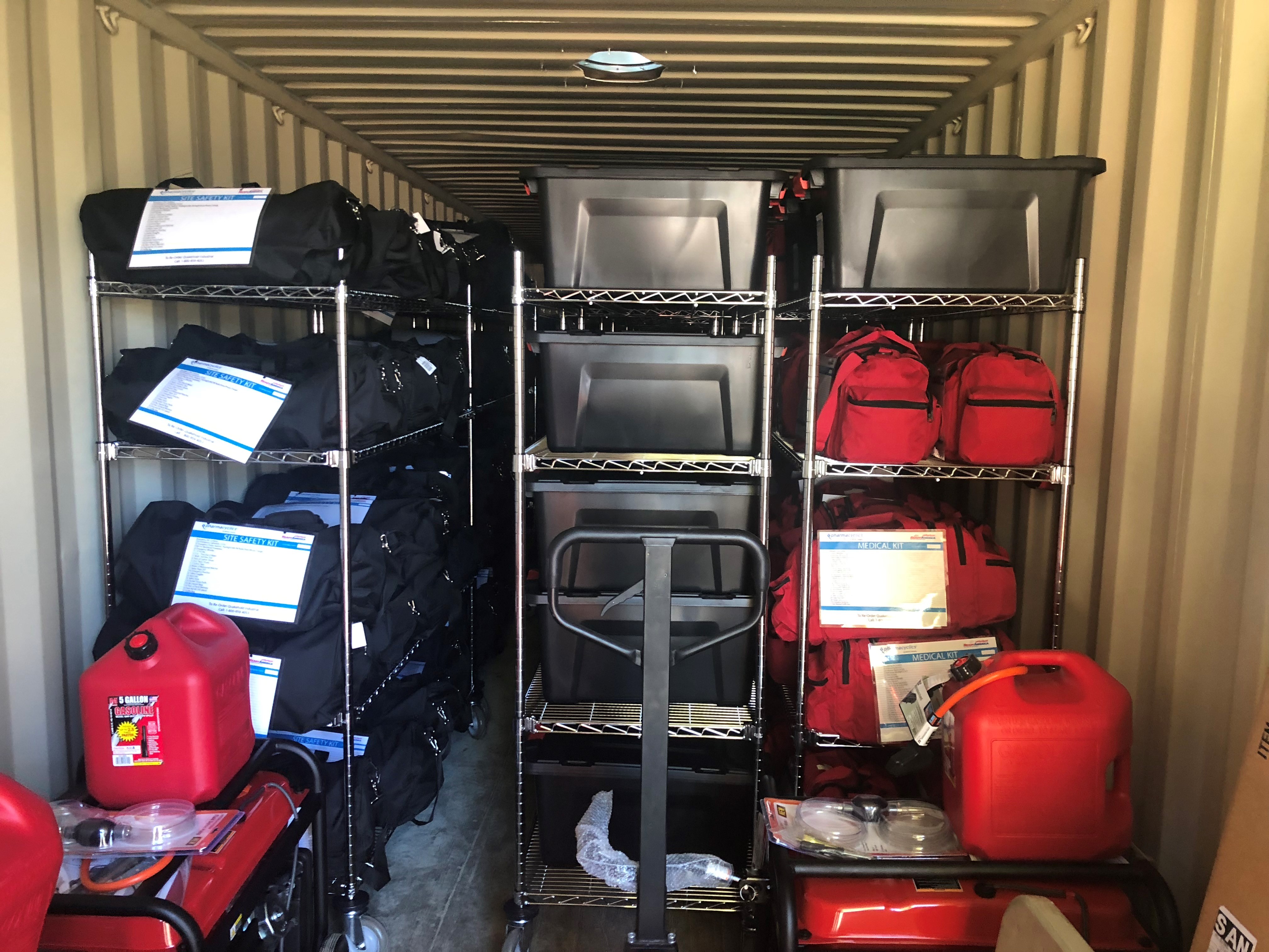 Ermc Container Emergency Response Containers - QuakeHOLD! Industrial