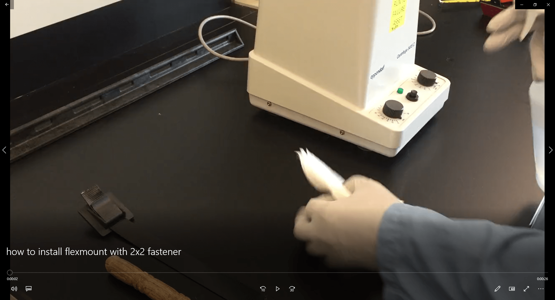 Instructions QuakeHOLD! Industrial