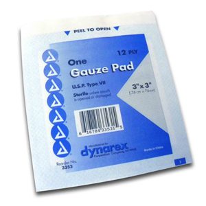 3” x 3” Sterile Gauze Pad