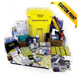 20 Person Deluxe Office Emergency Kit on Wheels