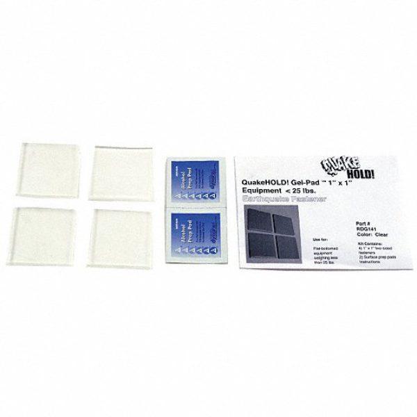 Gel Pad Seismic Fastener,Clear