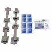 HPLC 6-Stack Fastener Kit,Gray