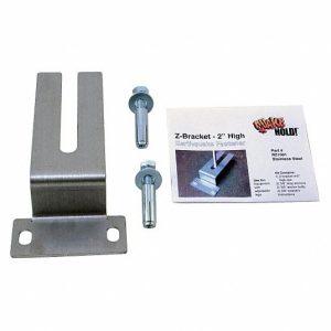 2″ High  Z-Bracket,Silver