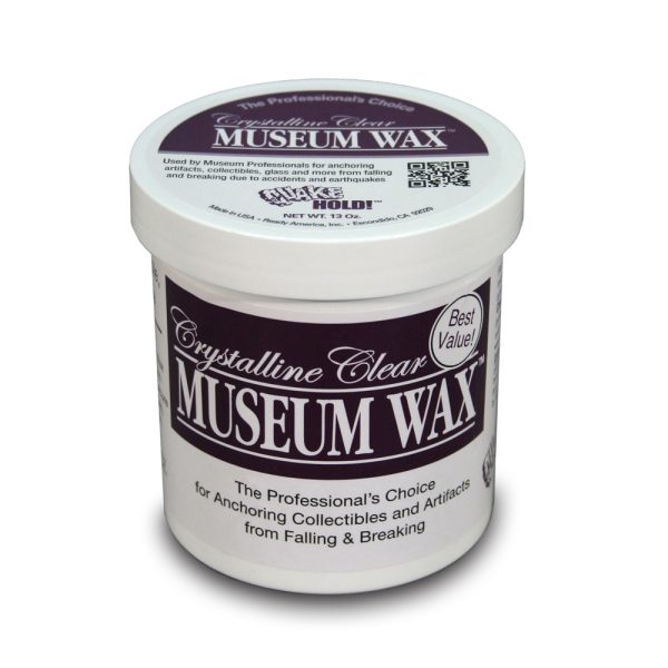 Crystalline Clear Museum Wax 13oz