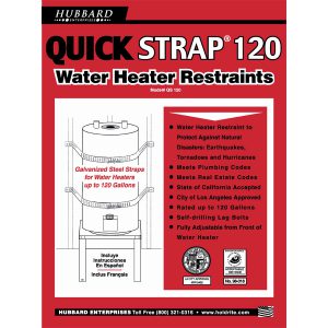 Water Heater Strap – 120 Gallon