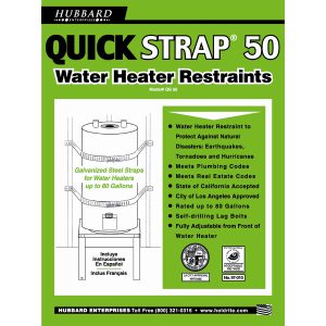 Water Heater Strap – 80 Gallon