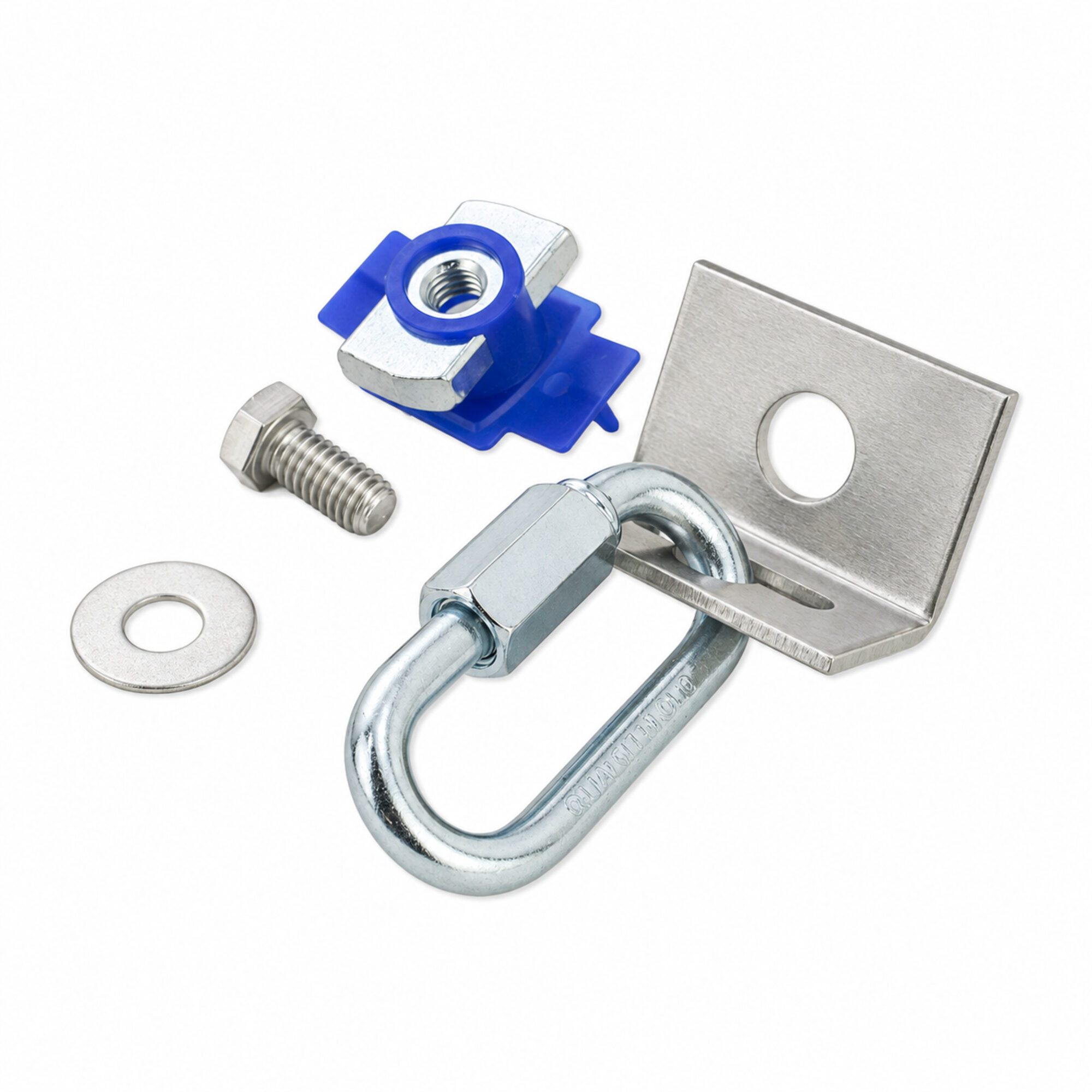 Equipment Cable Bracket to Wall Fastener w/quick disconnect
